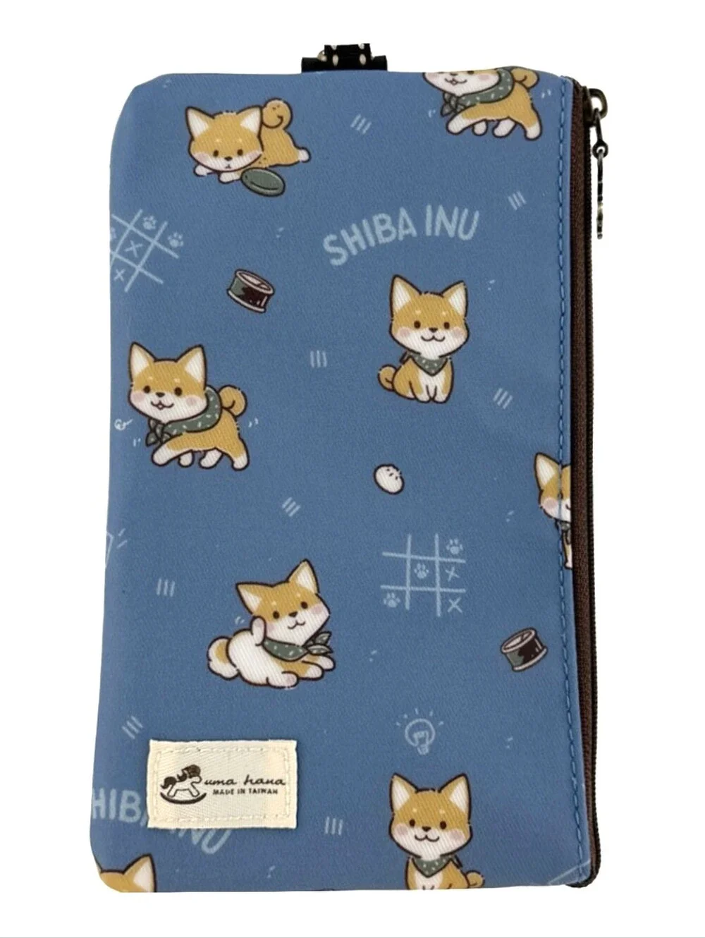 Waterproof Shiba Phone Case Pouch W/ Neck Strap